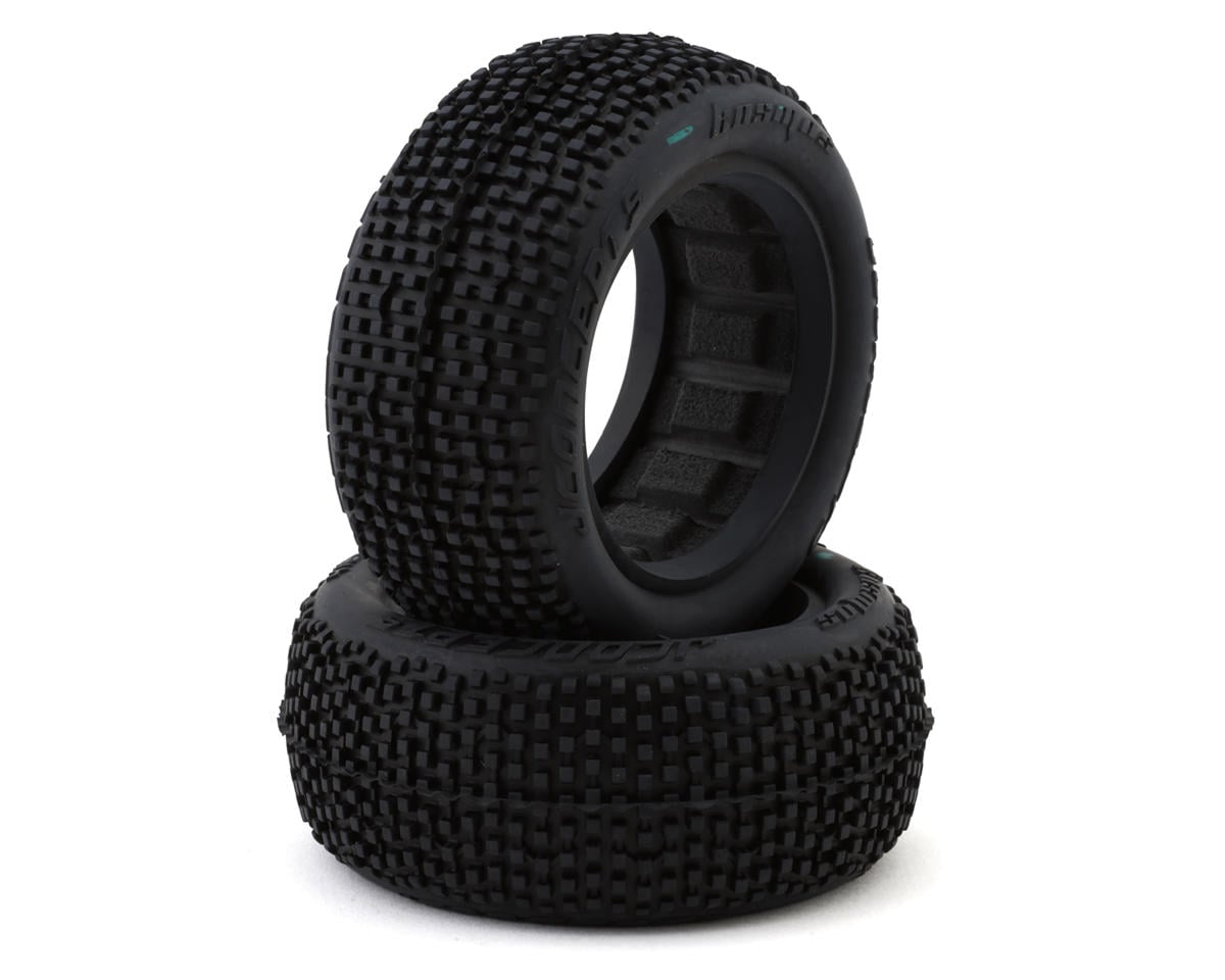 JConcepts Kosmos 2.2 inch 4WD front buggy tires, green compound, pair