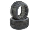 JConcepts Frizzy 2.2 inch rear buggy tires, green compound, pair