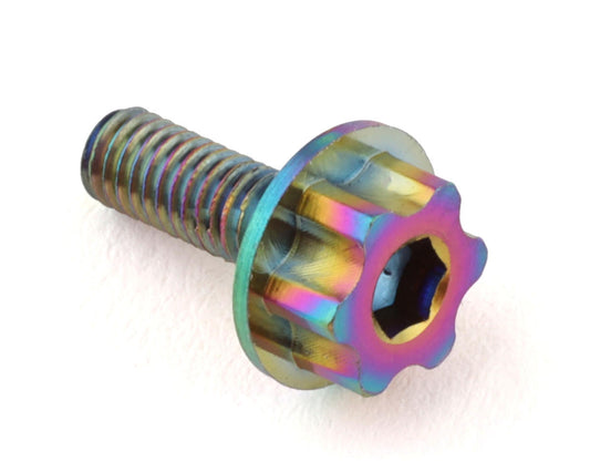 J&T Bearing Co. Titanium Clutch Screw (Oil Slick)