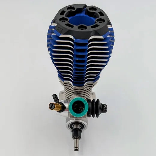 Front view of the JW slide carburetor showing the bore