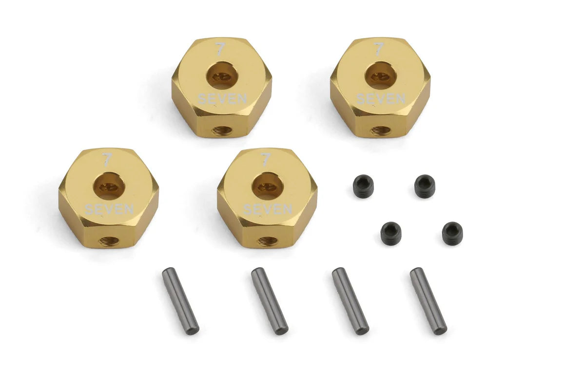 Louise R/C 12mm Hex Hub (7mm), Fits T410 Drift & Rally