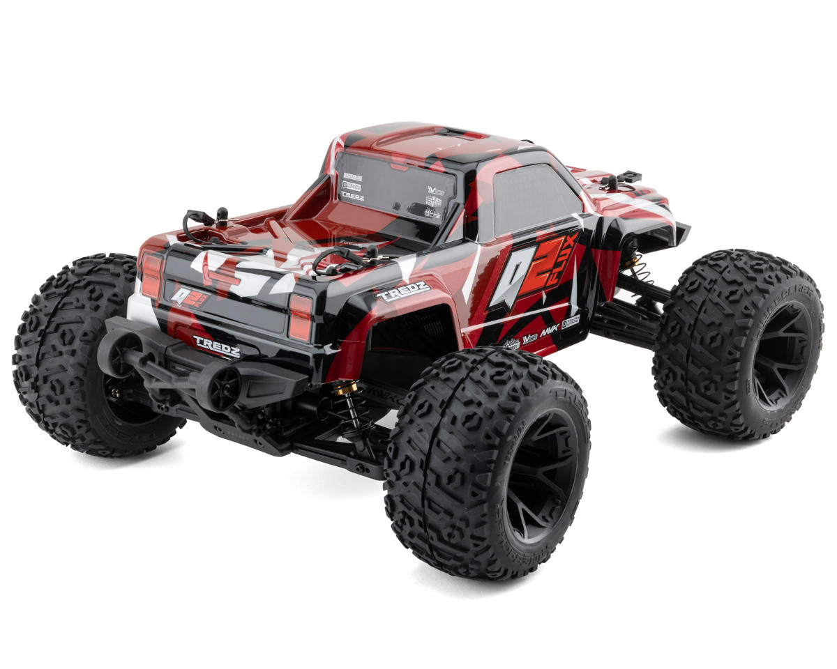 Quantum2 Flux Brushless 1/10 4WD RTR Electric Monster Truck (Red) (no battery/charger)