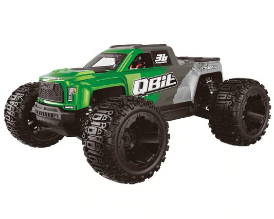 Maverick QBit MT 1/16 4WD RTR Brushed Monster Truck w/2.4GHz Radio, Battery & Charger