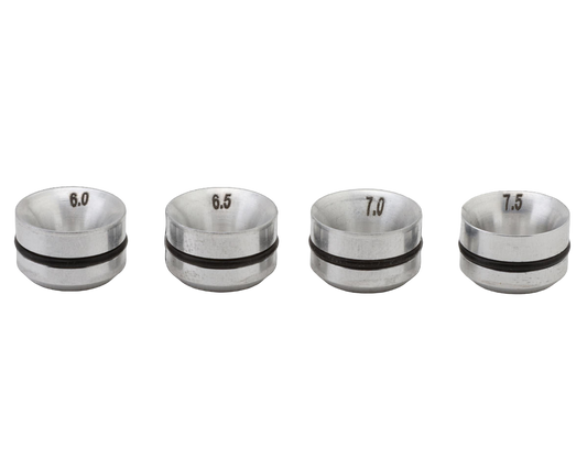 Nova Engines Low-Profile Carburetor Reducer Kit (6.0, 6.5, 7.0 & 7.5mm) w/O-Ring