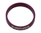 A precision CNC-machined aluminum carb sealer collar with the branding 'NOVA ENGINES' on it, in purple color.
