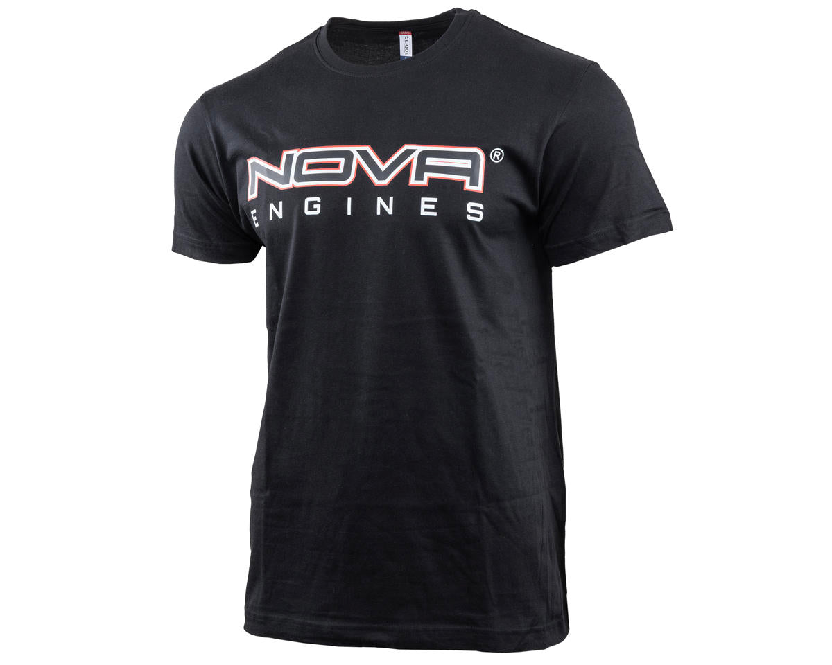 Nova Engines Short Sleeve T-shirt (Black) (XL)