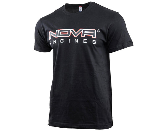 Nova Engines Short Sleeve T-shirt (Black) (XL)