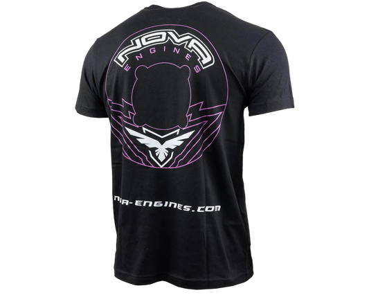 Nova Engines Short Sleeve T-shirt (Black) (3XL)