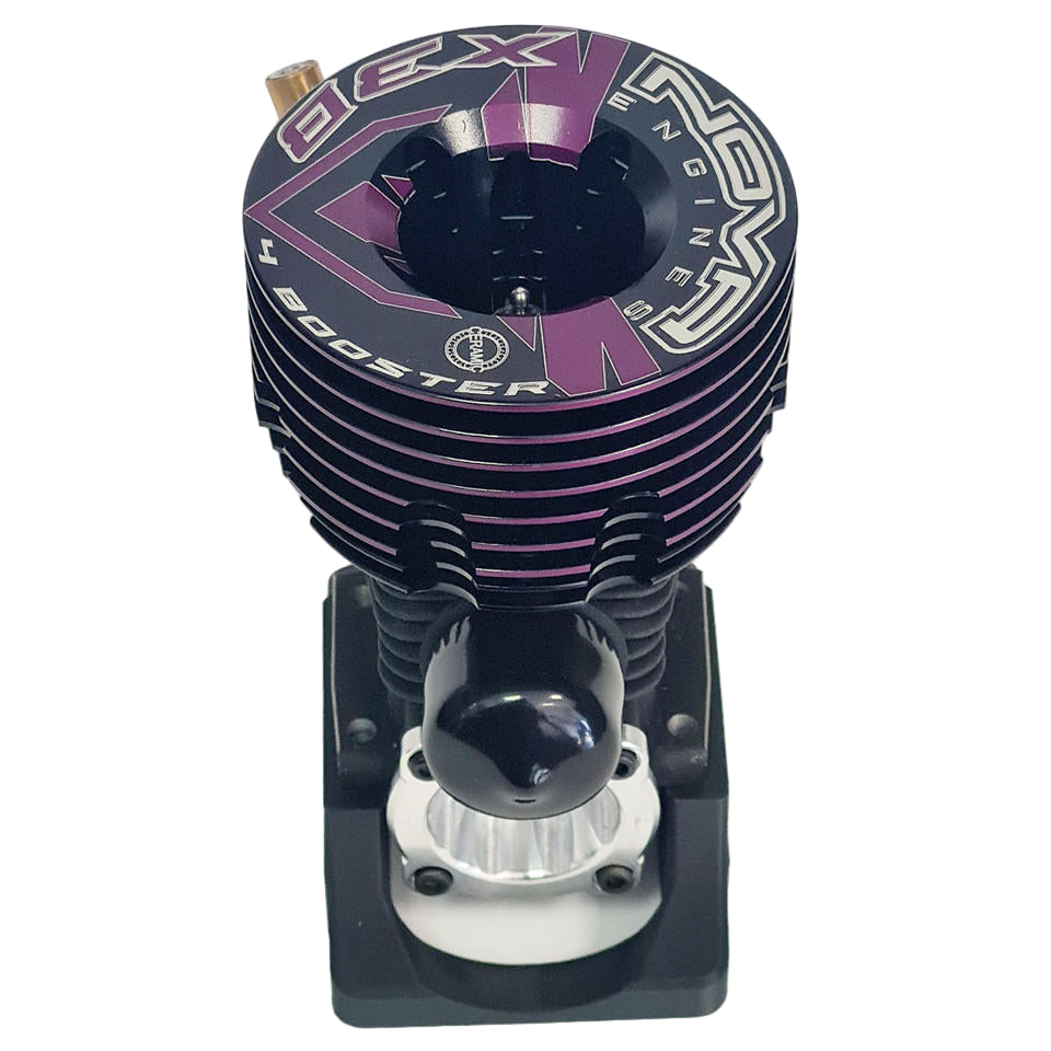Nova Engines X3B .21 (3.5cc) 3-Port Off-Road Nitro Engine (DLC Shaft) (Ceramic Bearing)