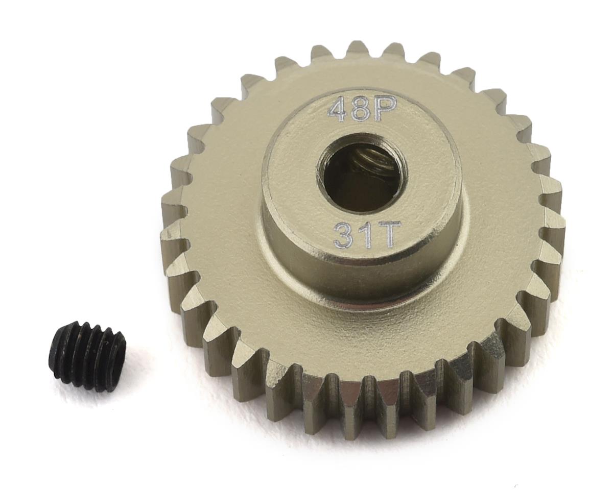 ProTek RC 48P Hard Anodized Aluminum Pinion Gear 31T - PTK-8618