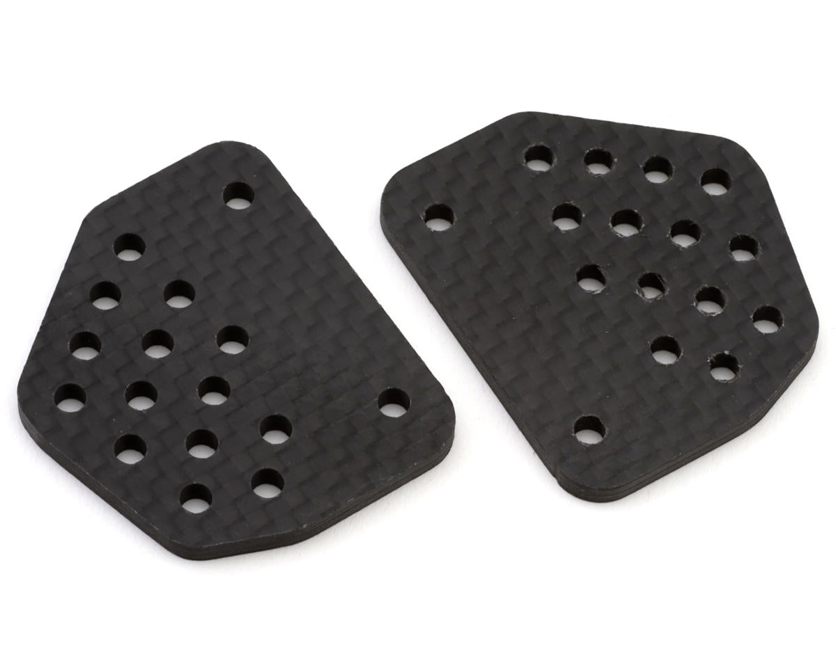 Redcat Vertex-10 Carbon Fiber Rear Shock Tower Plates (2) - RER43547