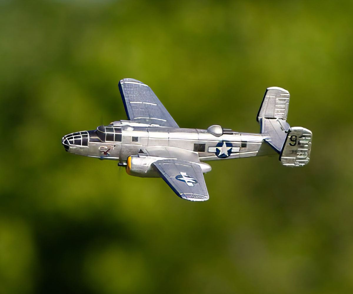 Rage R/C Micro B-25 RTF airplane, detail view