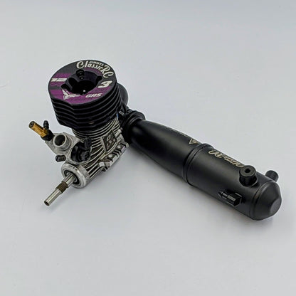 JW12 3-Port .12 Engine + Classic Tuned Pipe Combo - 1/10 Stadium Truck