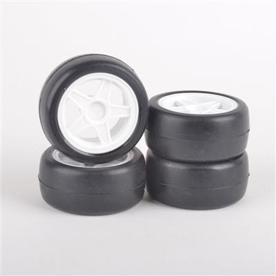 Rush Mini Tires Round - Pre-Glued (4)