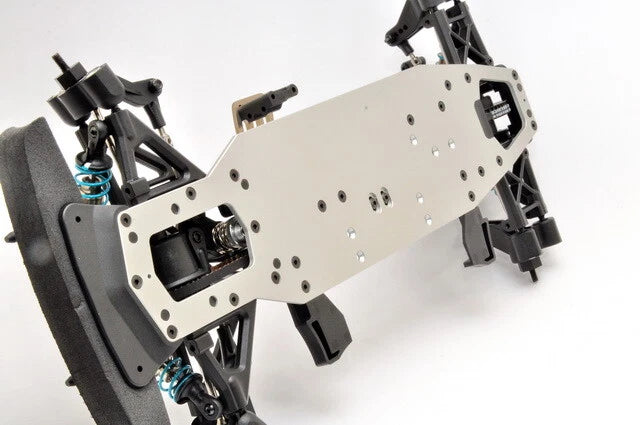 Mechanical arm structure on a white background