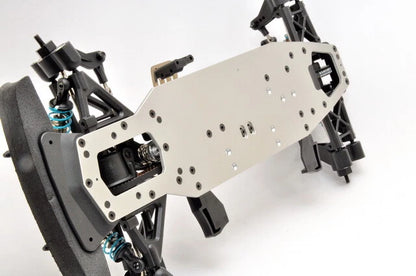 Mechanical arm structure on a white background