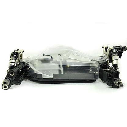 HoBao Hyper VS2 nitro buggy chassis with clear body