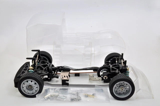 HoBao Hyper EPX 1/10 scale RC semi truck with clear body