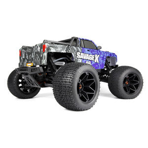 Savage X 4.6 GT-6 1/8 Scale Nitro Monster Truck (Blue) - 160585