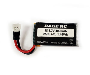 Rage RC 3.7V 400MAH Battery 25C Lipo
