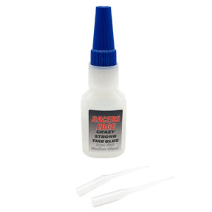 Crazy Strong Tire Glue 20g w/Pin Cap and Tips MEDIUM