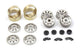 CS-8 Steel Beadlock Wheel 1.2in (4pcs), for Venture18
