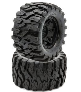 Defender MX Belted All Terrain Tires Mounted 17mm Traxxas Maxx