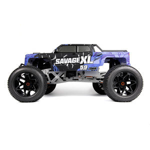 Savage XL 5.9 GTXL-6 Nitro Monster Truck (Blue) - 160586 – Classic