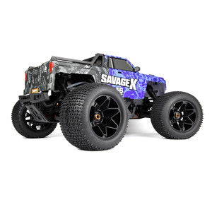 Savage X 4.6 GT-6 1/8 Scale Nitro Monster Truck (Blue) - 160585