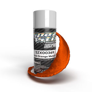 00369 Dark Orange Metallic Aerosol Paint, 3.5oz Can