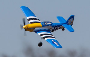 P-51D Obsession Micro RTF Airplane with PASS (Pilot Assist Stability Software) System