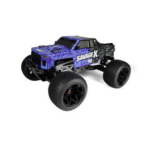 Savage X 4.6 GT-6 1/8 Scale Nitro Monster Truck (Blue) - 160585