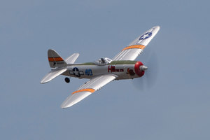 P-47 Thunderbolt Micro RTF Airplane with PASS (Pilot Assist Stability Software) System