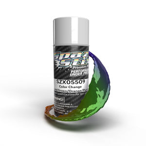 05509 Color Change Aerosol Paint, Gold/Green/Orange/Purple, 3.5oz Can