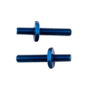 RC10B6.3 Factory Team Aluminum Battery Strap Shoulder Screw, Blue