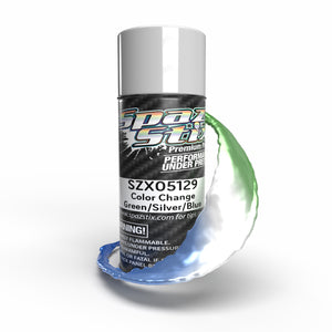 05129 Color Change Aerosol Paint, Green/Silver/Blue, 3.5oz Can