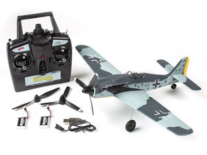 Focke-Wulf Fw 190 Micro RTF Airplane with PASS (Pilot Assist Stability Software) System