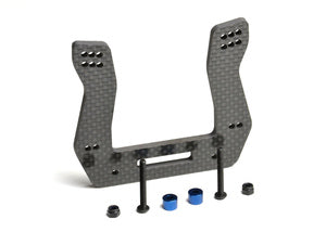 Slash Drag Front Shock Tower, 4mm Carbon Fiber