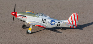 P-51D Mustang 500mm Brushless RTF Warbird with PASS (Pilot Assist Stability Software) System