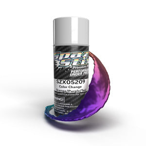 05209 Color Change Aerosol Paint, Orange/Purple/Teal, 3.5oz Can