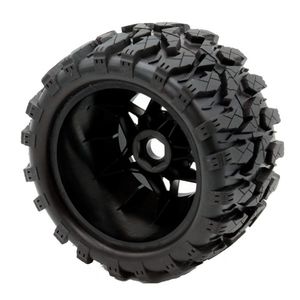 Defender MX Belted All Terrain Tires Mounted 17mm Traxxas Maxx