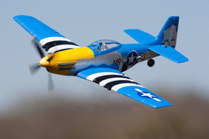 P-51D Obsession Micro RTF Airplane with PASS (Pilot Assist Stability Software) System