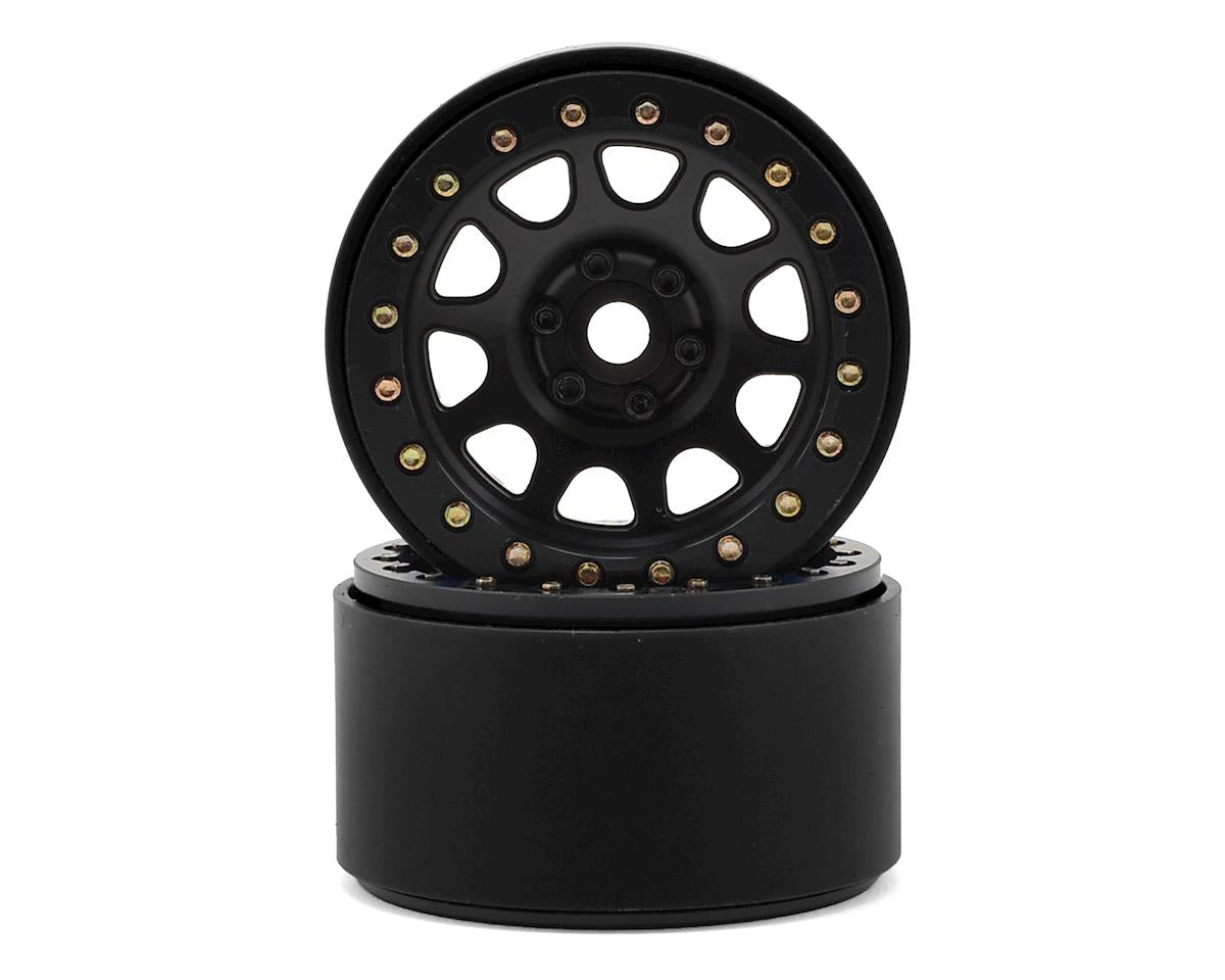 SSD RC 2.2 D Hole Beadlock Wheels (Black) (2)