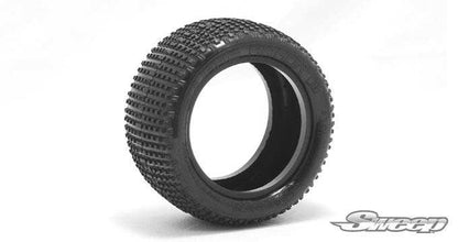 Square Armor 2.2" 1/10 Buggy Rear Tires (Pre-Mounted)