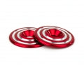 AVID Ringer Wing Buttons (Red)