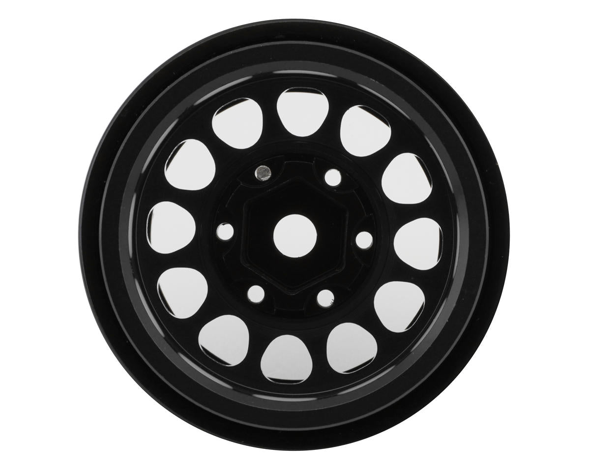 Treal Hobby Type I 1.0" Classic 12-Spoke Beadlock Wheels  (4) (27.2g)