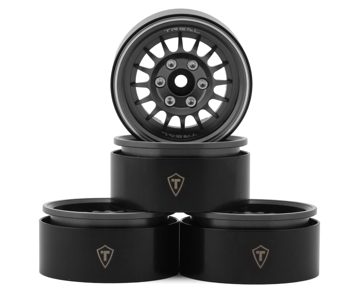 Treal Hobby Type N 1.9" Multi-Spoke Beadlock Wheels (4)