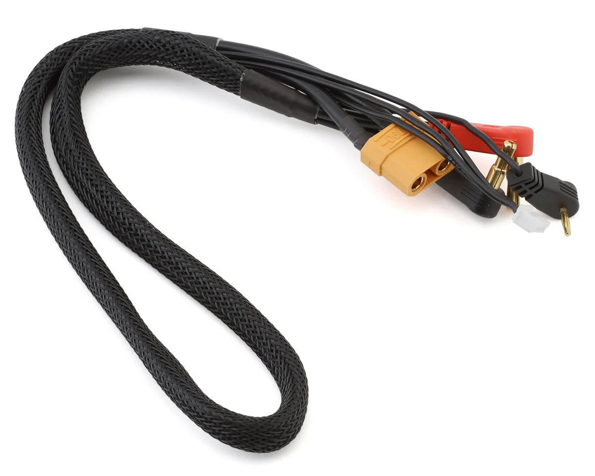 XT90 2S Charge Cable w/4mm & 5mm Bullet Connector (2')