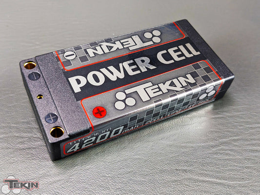 Tekin Titanium 2S 4200mah LiPo Ultra Thin Shorty