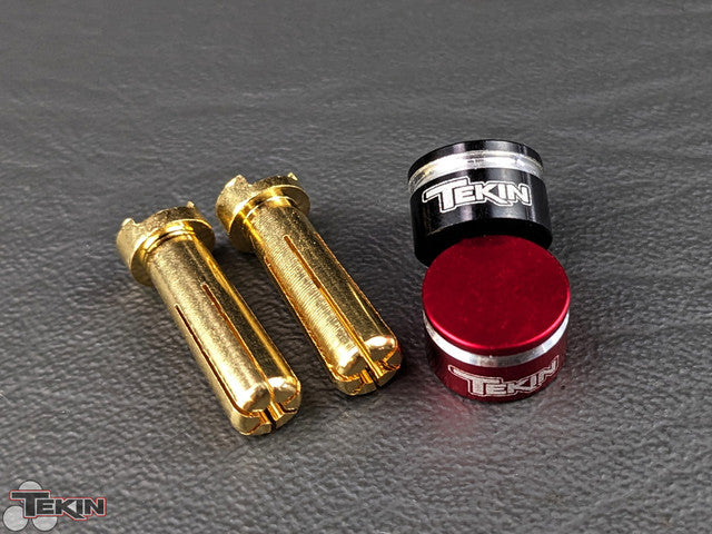 Aluminum Lo-Pro Bullet Grips w/ 5mm High Power Bullet Connectors